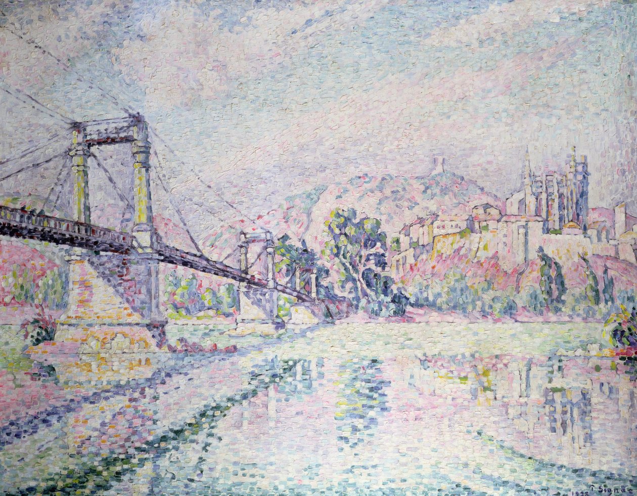 橋、1928 | ポール・シニャック